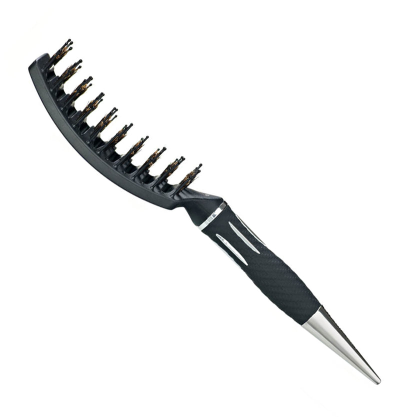 Curved Vent Hairbrush - KS02