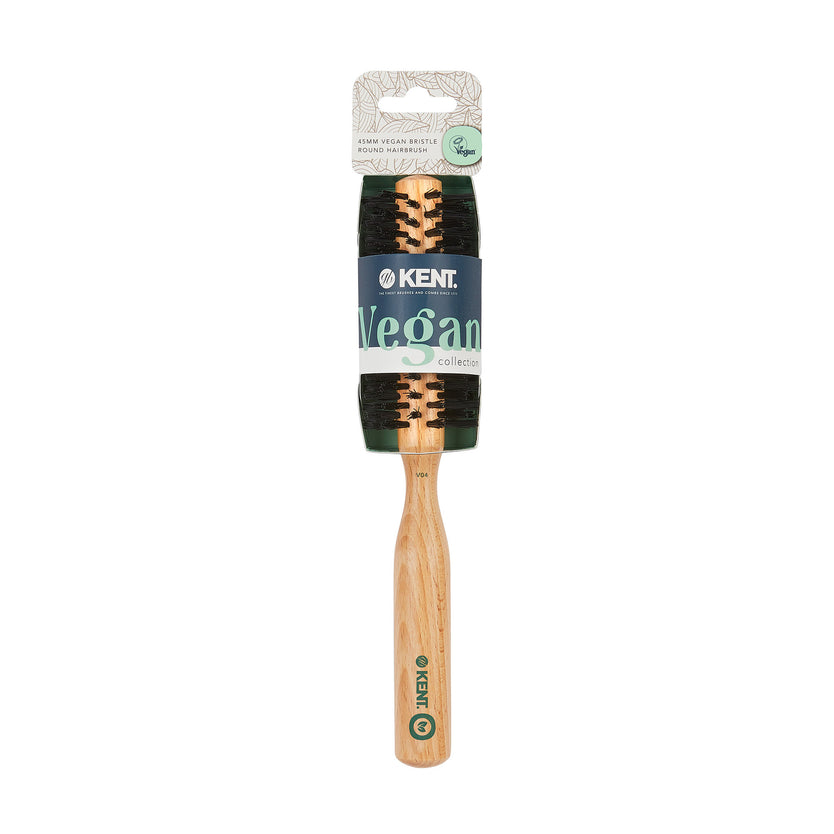 V04 - 45mm Vegan Bristle Round Brush Packaging - LR