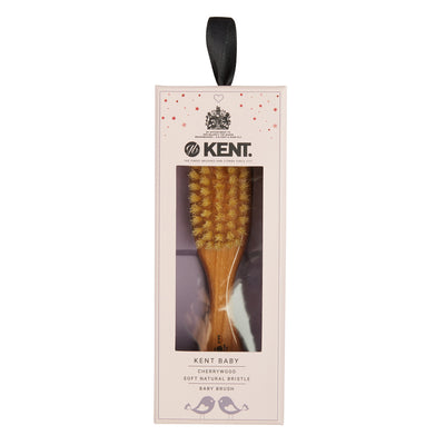 Finest Soft Pure White Bristle Cherrywood Baby Brush - BA10