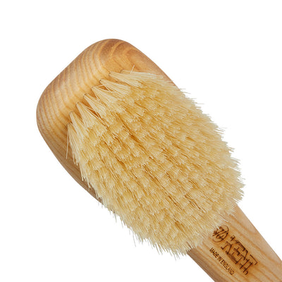 Ash Pure White Bristle Shower Bat - FD6 - Close Up